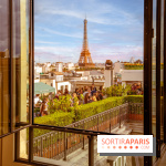La terrasse en Rooftop du Peninsula Paris 2026, le bar perché à la vue exceptionnelle