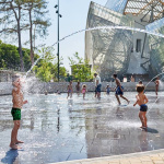 Les Parcs à Jets d'eau à Paris