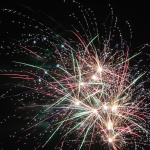 Feu d'artifice du 14 juillet 2019 à Dammarie-les-Lys (77)