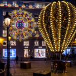 Une Montgolfière géante Faubourg Saint-Honoré pour les illuminations de Noël 2020