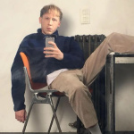 Eddy De Pretto en concert à l'Olympia de Paris en novembre 2018