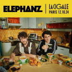 Elephanz en concert à La Cigale en Octobre 2024 