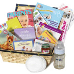 Panier maman et bébé du Salon Baby