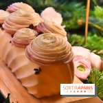 La magnifique Bûche de Noël de Léandre Vivier pour le Burgundy Paris 2023