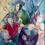 Exposition Elisabetta Bertulli à la galerie Joseph : "Il me peignait le visage de bleu"