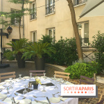 Le restaurant-terrasse des Jardins du Marais