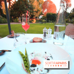 Dîner dans les jardins de la Maison de l'Amérique Latine