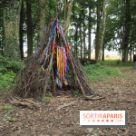 Construction de cabanes au Villages Nature