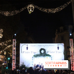 Illuminations de Noël 2017 de la rue du Faubourg Saint-Honoré
