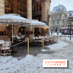 La Neige à Paris - terrasse restaurant café 1er arrondissement