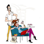 Un pop up store Voici dans le Marais