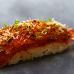 La recette des sushis satay de Gregory Marchand, chef de Frenchie