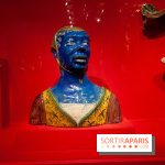 Buste de Mauresque, atelier de Montelupo, XVIe siecle- exposition En Couleurs au Musée d'Orsay