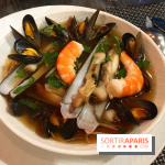 Carte des Frères Pourcel au Bar à Huitres 