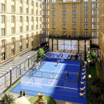 Piste de Padle Hôtel du Collectionneur