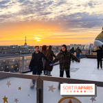 Noël 2025 au Printemps Haussmann : une patinoire gratuite au sommet du grand magasin - réservations