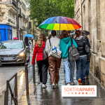 visuel Paris visuel - pluie - parapluie