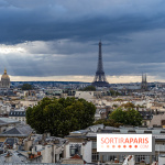 visuel Paris visuel  -  ciel gris - orage 