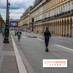 Visuel Paris rue de Rivoli trotinette