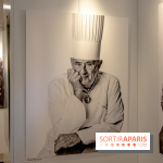 Expo Stéphane de Bourgies, Cinquante portraits de chefs, à la Mairie du 1er