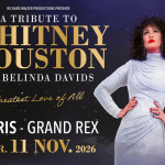 Belinda DAVIDS : Tribute to Whitney HOUSTON en concert à la Salle Pleyel