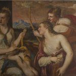 Titien, V&eacute;nus bandant les yeux de l&rsquo;Amour, vers 1565