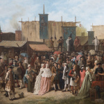 Marie-Antoinette, Benjamin Eugène Fichel (1826-1895) - La Foire de Saint-Cloud