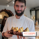 La Bûche de Noël signature de la Goutte d'Or Pâtisserie2019 par Yann Menguy