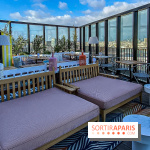 L’Hôtel Mama Shelter Paris West, terrasse