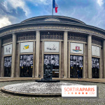 JR installe des portraits sur le Palais d'Iéna