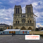 Notre Dame, démontage de l'échafaudage endommagé 