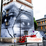 Hommage à Adama Traoré : l'artiste JR dévoile un collage géant à Paris, les photos