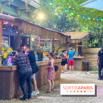 Le Jardin Bohème au Chalet du Lac, la terrasse estivale