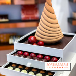 Chocolats de Noël et buche 2020 chez Pierre Marcolini