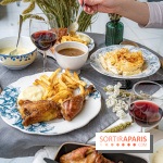 Menu volaille et truffe du Coq Rico, les photos