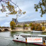 Visuels Paris Seine automne Tuileries bateau