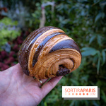 Photos : Boulangerie Baptiste aux Batignolles par Joël Defives - pain au chocolat