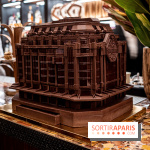 Photos : Bûche de Noël du Cheval Blanc par Maxime Fréderic 2021