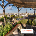 La terrasse en Rooftop du Brach, le bar perché dans un jardin potager