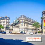 Visuels Paris - place d'Iéna 16e arrondissement voiture rond point