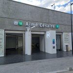 Métro Aimé Césaire