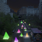 Nuit Blanche 2022: Een poëtische wandeling op de Petite Ceinture in het 20e arrondissement