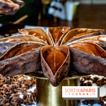 Bûche de Noël étoilée du Shangri-La Paris 2022 - Maxence Barbot - buche de noel chocolat