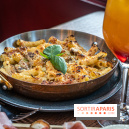 Raclette italienne chez I Grappoli à Paris - macaroni fromage