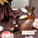 Chocolats de Pâques 2023 à la Maison du Chocolat - Fleurs de Pâques