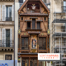Façade alsacienne classée à Paris - McDo Saint-Lazare