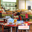 Café Paul Smith, le créateur de mode s'approprie le Café Vert du Printemps Haussmann