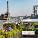 La terrasse en rooftop du Péninsula 2023 - soirée d’inauguration