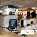 Café Jonak et collections chaussures marrons - Galeries Lafayette Haussmann