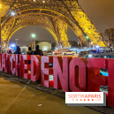 Marché de Noël 2023 au pied de la tour Eiffel - Quai Jacques Chirac